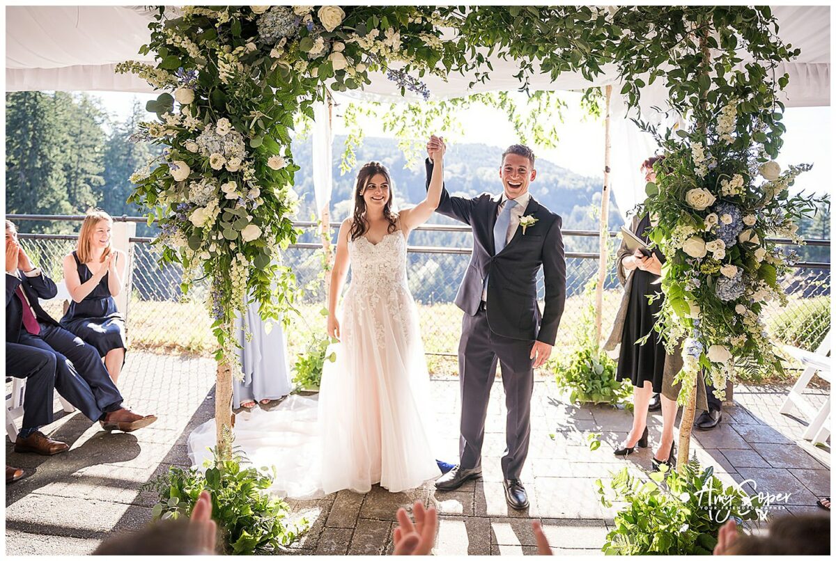 Ceremony Salish Lodge Wedding