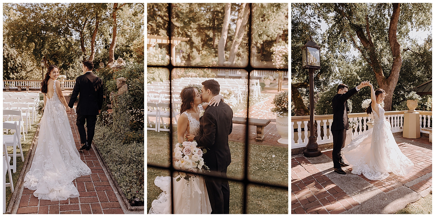 Summer Wedding at Lairmont Manor bridal portraits 