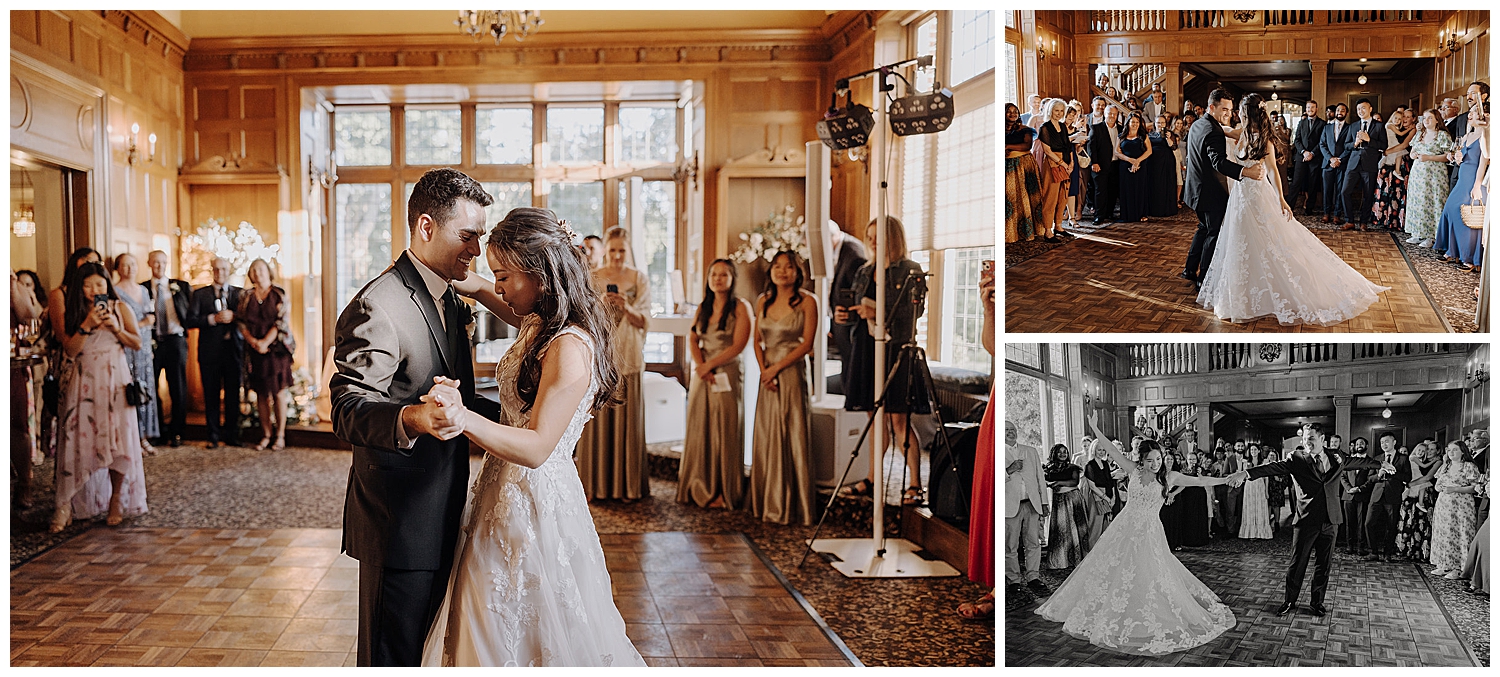 first dance Lairmont Manor