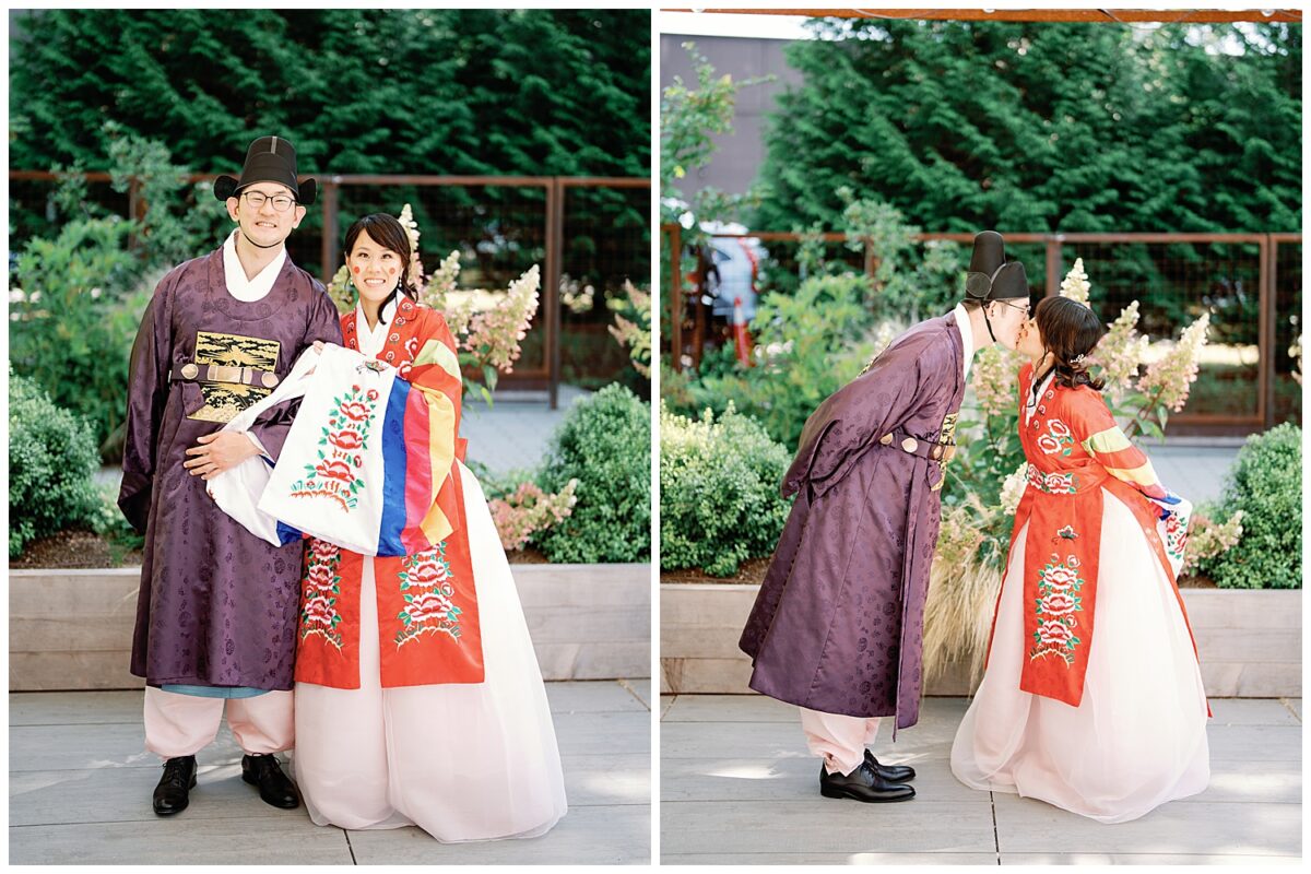 Korean Wedding Ceremony at Novelty Hill - Januik Winery