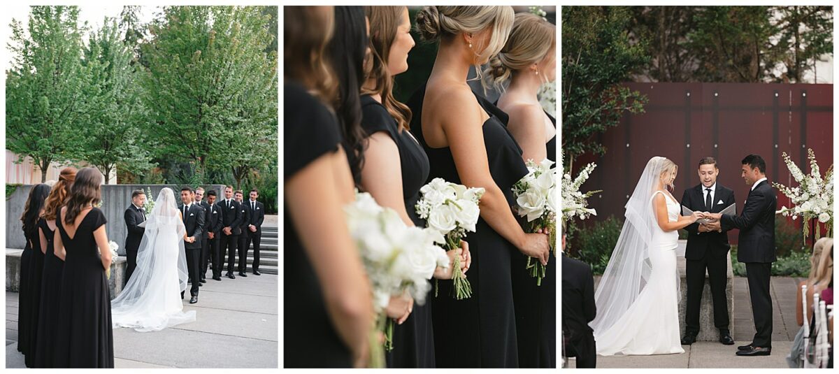 Novelty Hill - Januik Winery wedding ceremony 