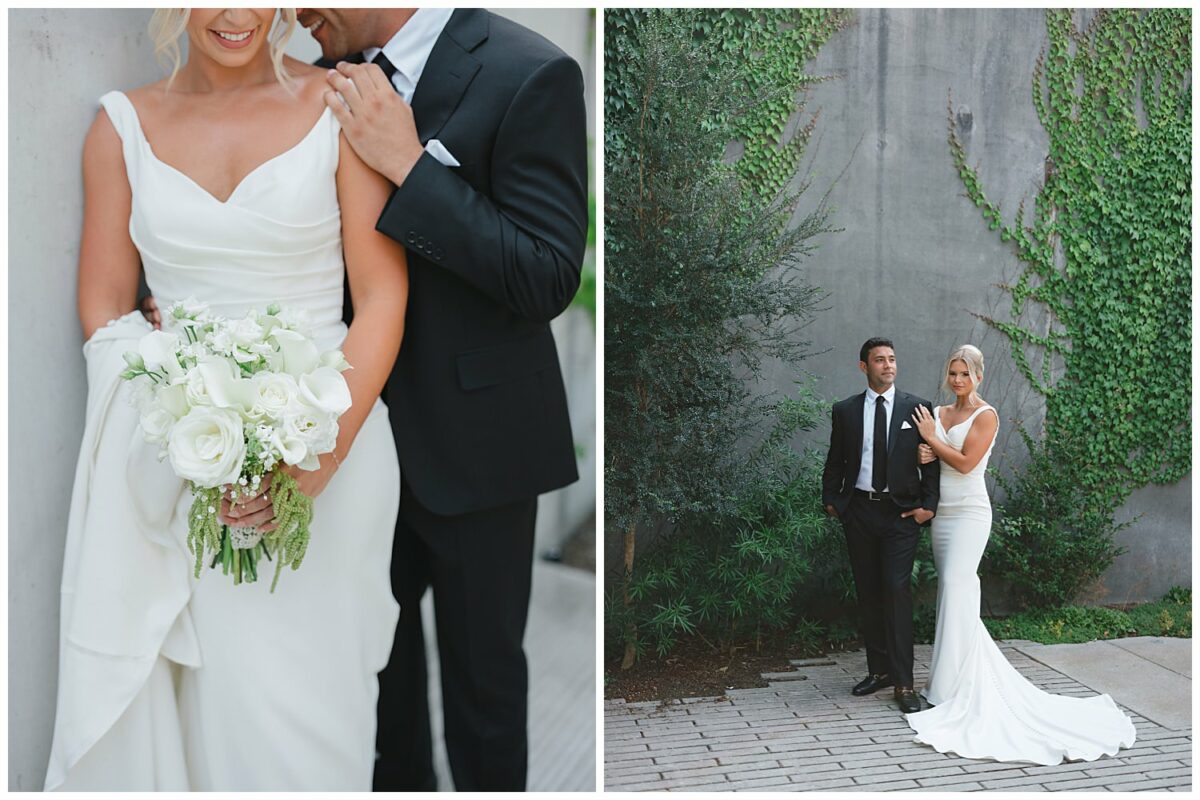 bride and groom portraits 