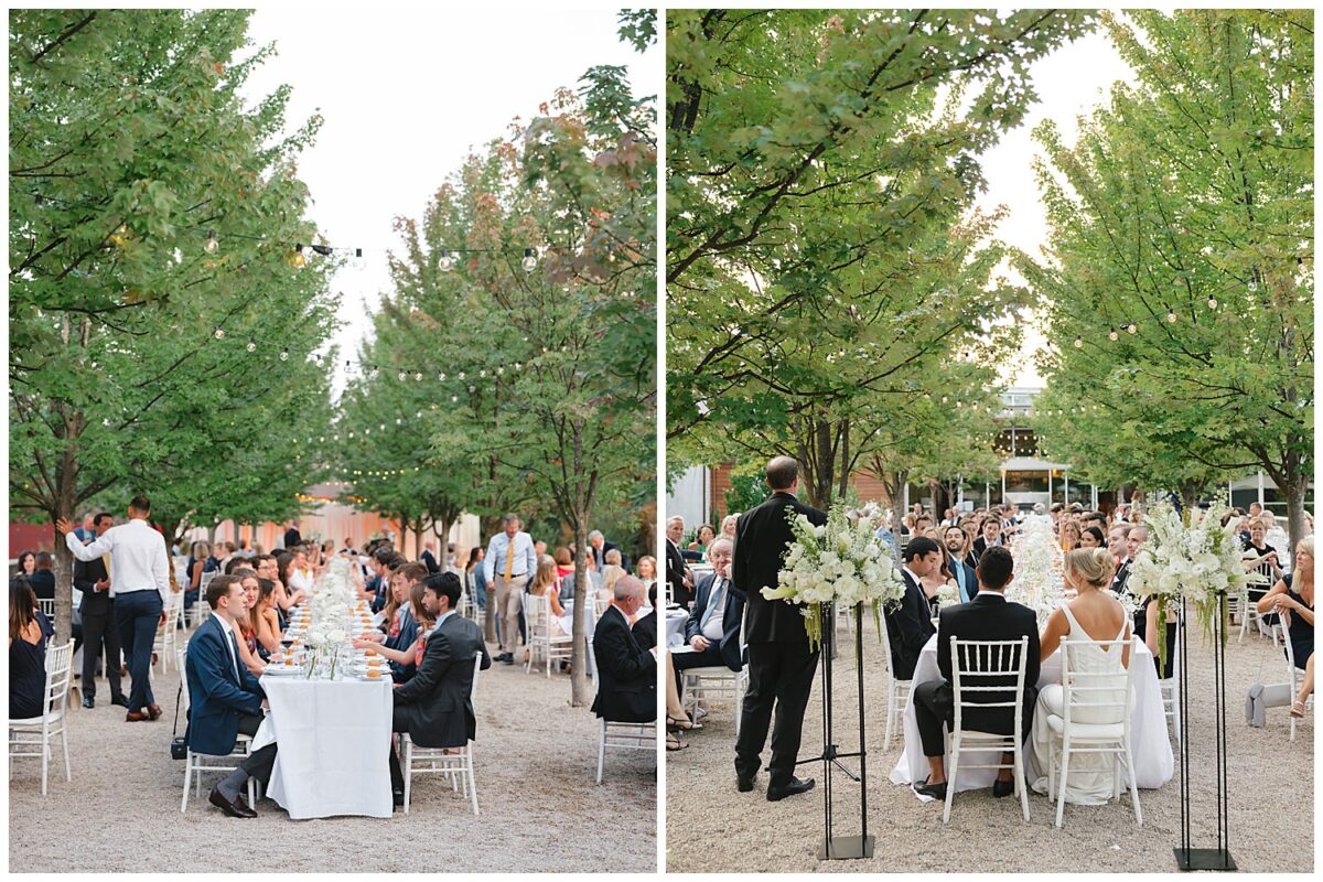 guests Novelty Hill - Januik Winery outdoor reception 