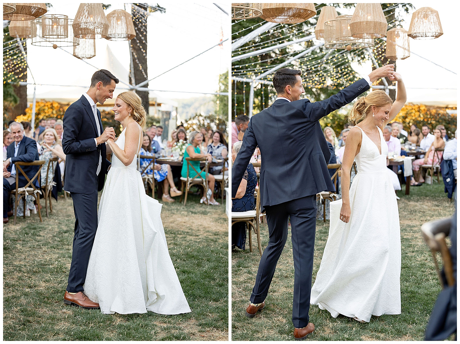 first dance Alderbrook Resort 