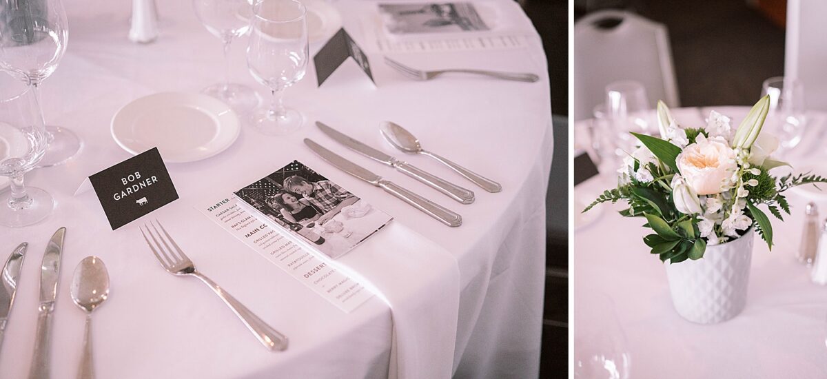 table setup