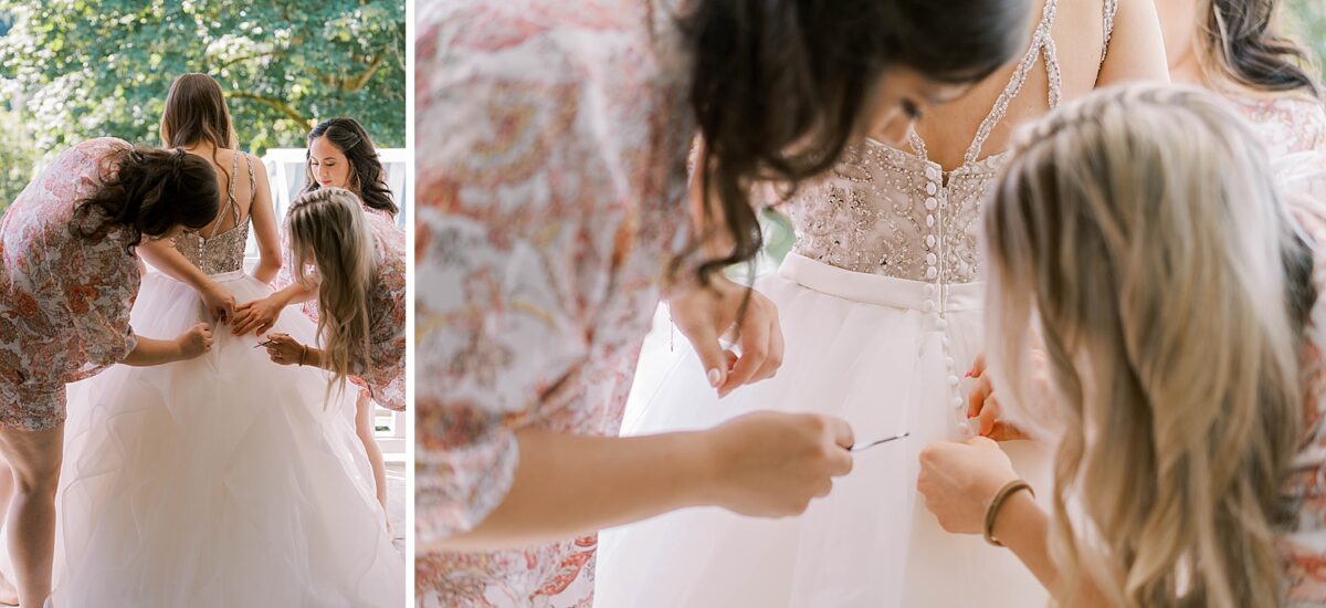wedding dress details