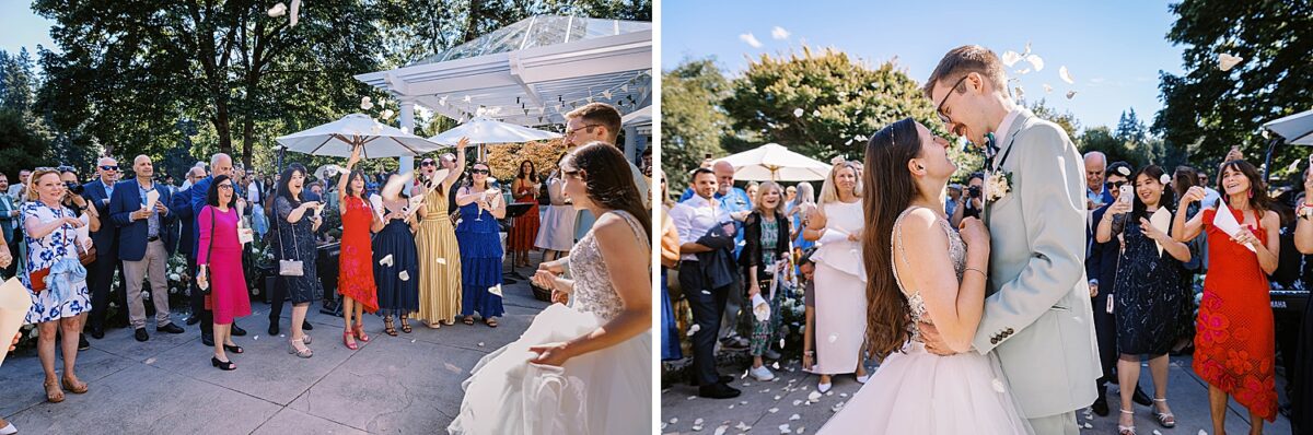 bride and groom entrance