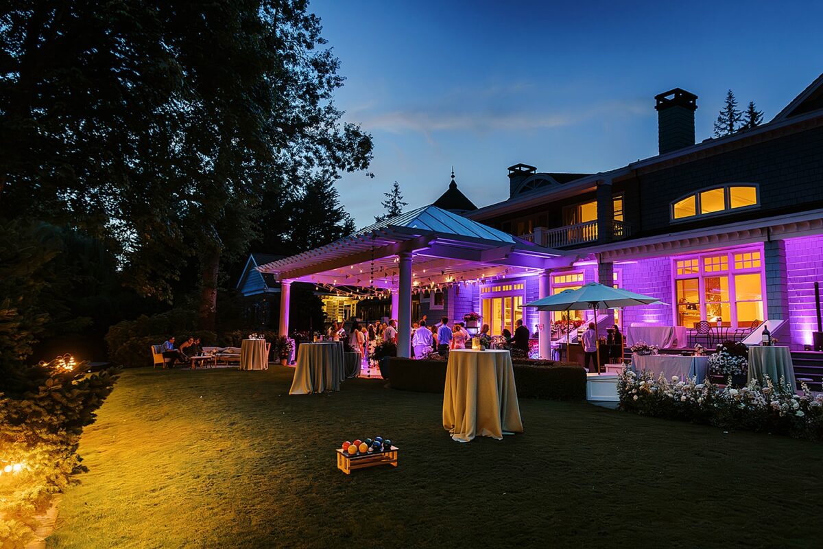 backyard wedding